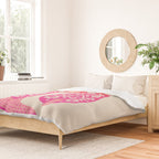 Cowgirl Boots â Hot Pink Ombre Duvet Cover Gallery Image 2