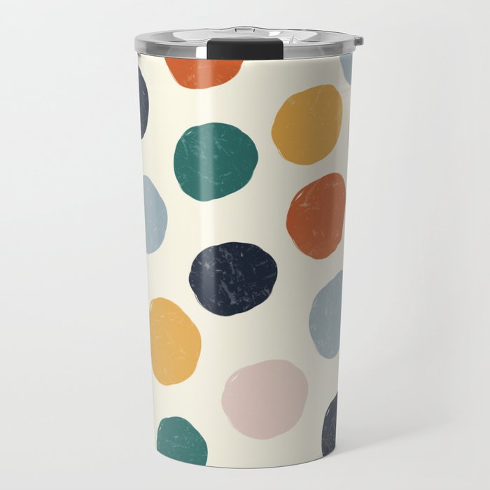 Spotty in Color Travel Mug Gallery Image 1