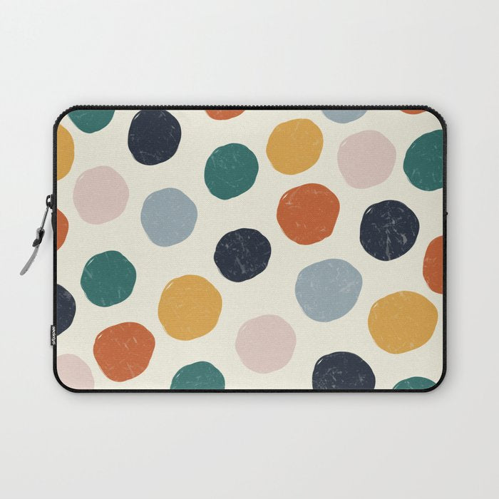 Spotty in Color Laptop Sleeve Gallery Image 1
