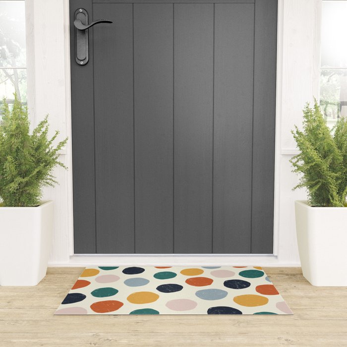 Spotty in Color Welcome Mat Gallery Image 3