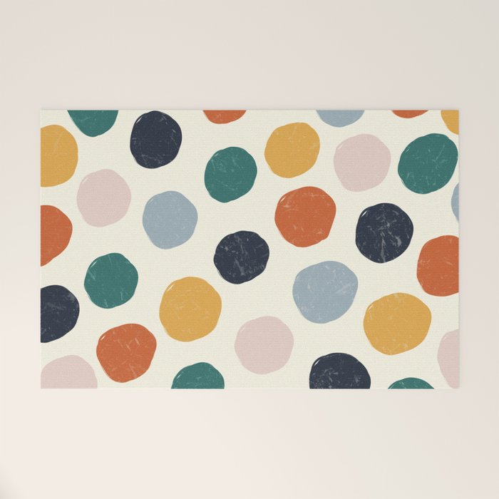 Spotty in Color Welcome Mat Gallery Image 1