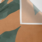 Abstract Art Tropical Leaves 147 Wall Tapestry Gallery Image 3