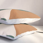 Abstract Art Tropical Leaves 147 Pillow Sham Gallery Image 3