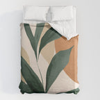 Abstract Art Tropical Leaves 147 Duvet Cover Gallery Image 6