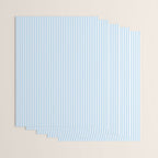 Chambray Blue Seersucker Stripe Wrapping Paper Gallery Image 3