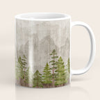 Mountain Range Woodland Forest Coffee Mug Gallery Image 1