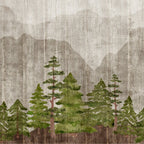 Mountain Range Woodland Forest Coffee Mug Gallery Image 2