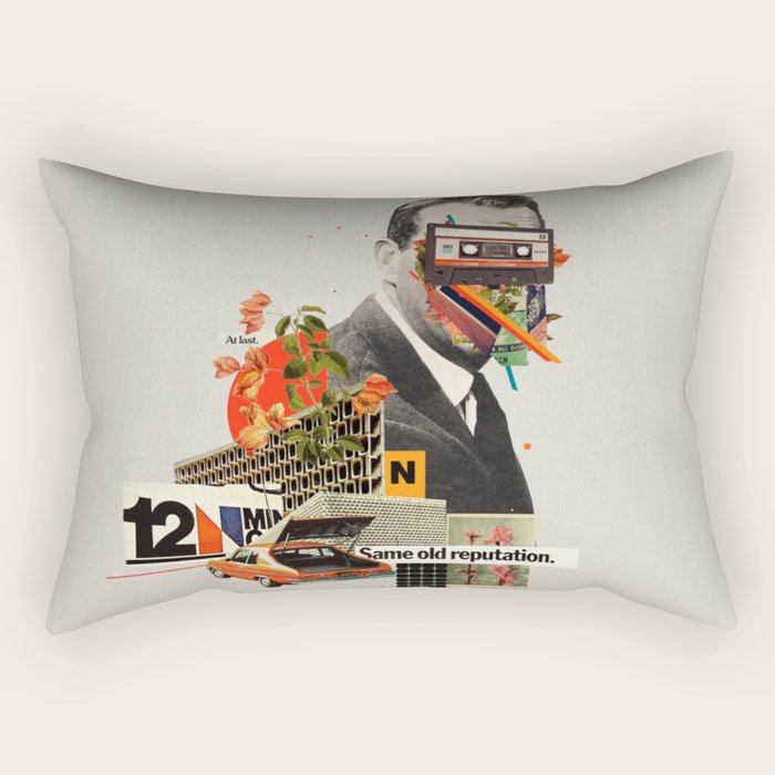 Same Old Reputation Rectangular Pillow Gallery Image 1