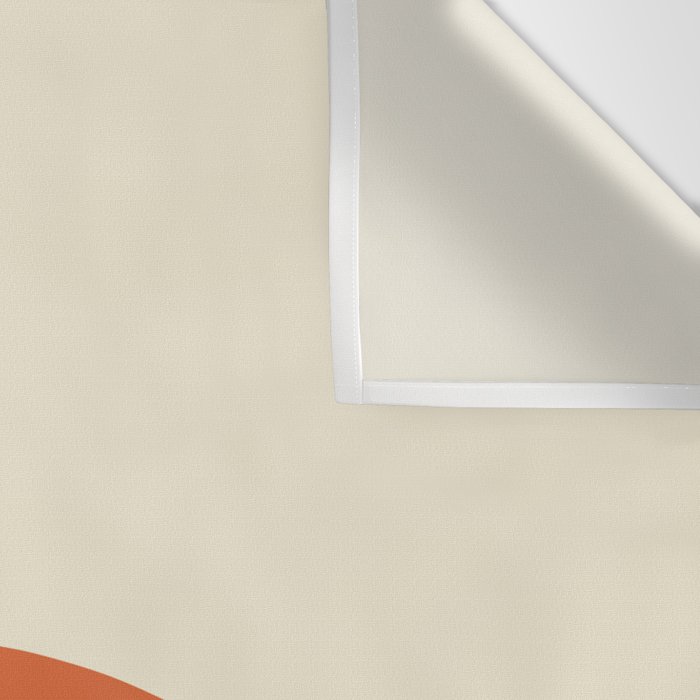Sunrise Sunset I - Orange Black Wall Tapestry Gallery Image 3