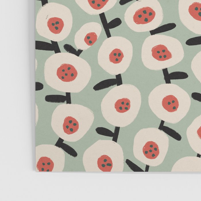 Dots & Flowers #1 Poster Gallery Image 3
