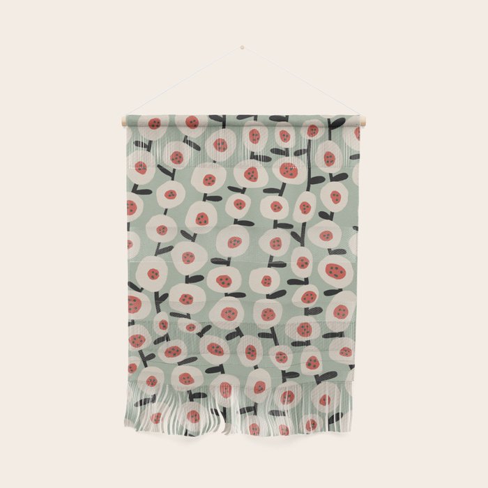 Dots & Flowers #1 Wall Hanging Gallery Image 1