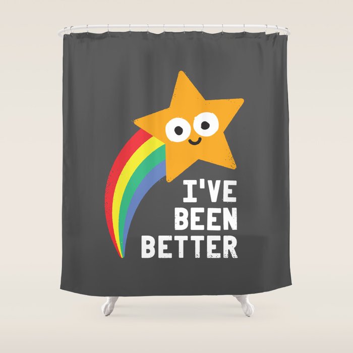 Shooting Straight Shower Curtain Gallery Image 1
