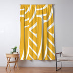 Abstract Stripes LXIII Window Curtain Gallery Image 5