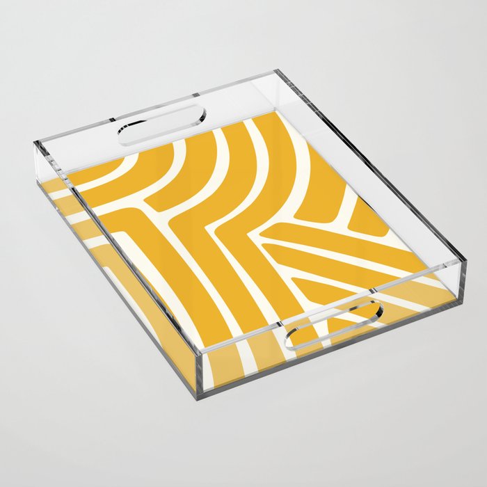 Abstract Stripes LXIII Acrylic Tray Gallery Image 1