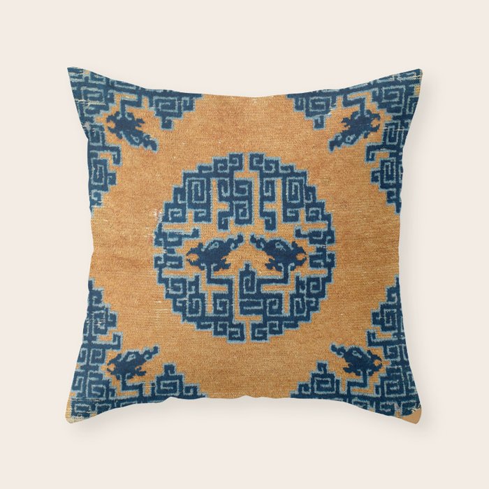 Ningxia Qing West China Seat Cover Print Throw Pillow Gallery Image 6