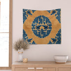 Ningxia Qing West China Seat Cover Print Wall Tapestry Gallery Image 2