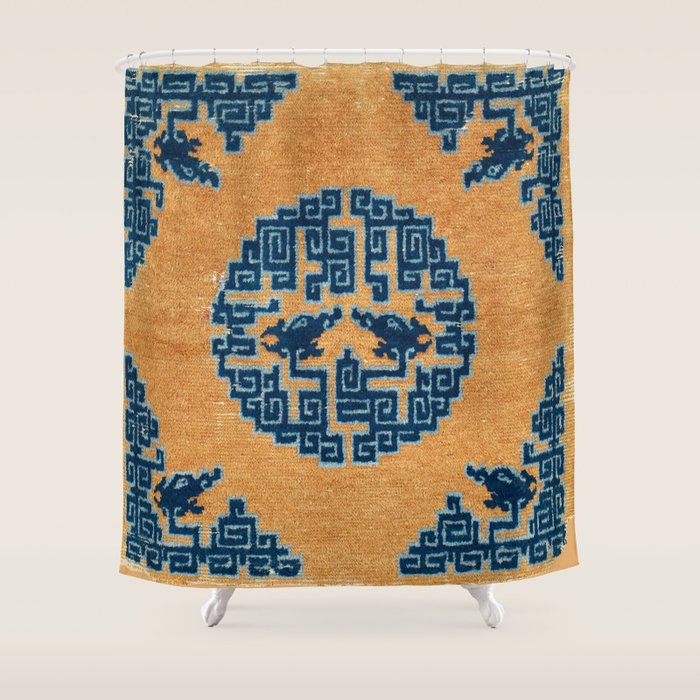 Ningxia Qing West China Seat Cover Print Shower Curtain Gallery Image 1