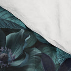 Lush Moody Flowers Baroque Teal Grandeur Comforter Gallery Image 4