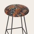 Wild West - Brown, Orange, and Blue  Stool Gallery Image 2
