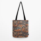 Wild West - Brown, Orange, and Blue  Tote Bag Gallery Image 2