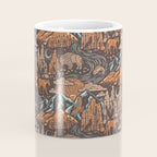 Wild West - Brown, Orange, and Blue  Coffee Mug Gallery Image 4