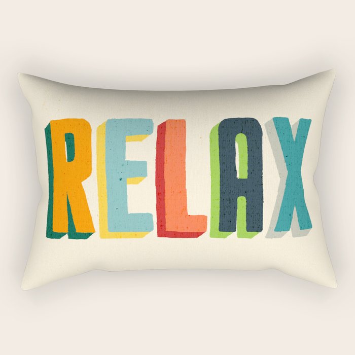 Relax Rectangular Pillow Gallery Image 2