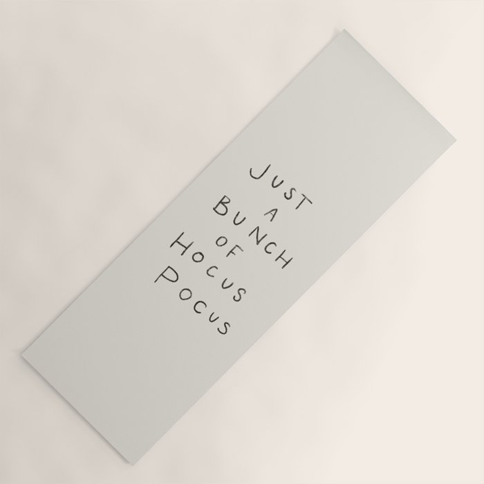 Hocus Pocus Neutral Yoga Mat Gallery Image 1