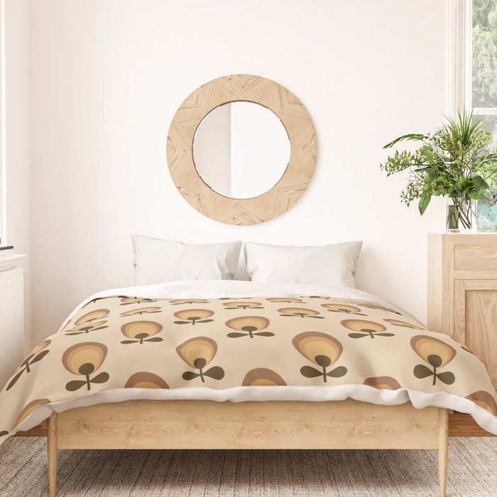 Sunrise Flowers Duvet Cover Gallery Image 3