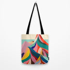 Rainbow mountains Tote Bag Gallery Image 2