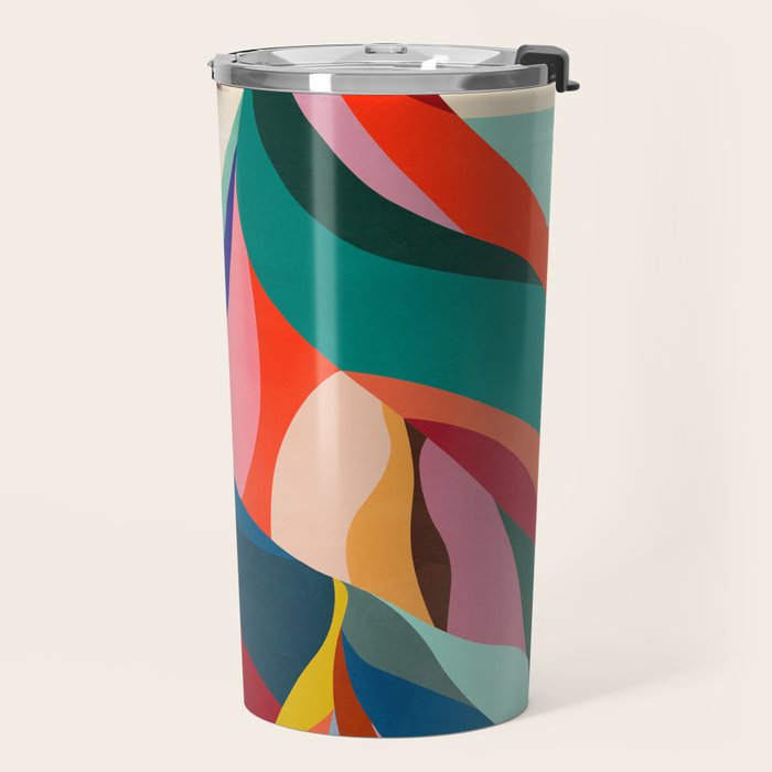 Rainbow mountains Travel Mug Gallery Image 2
