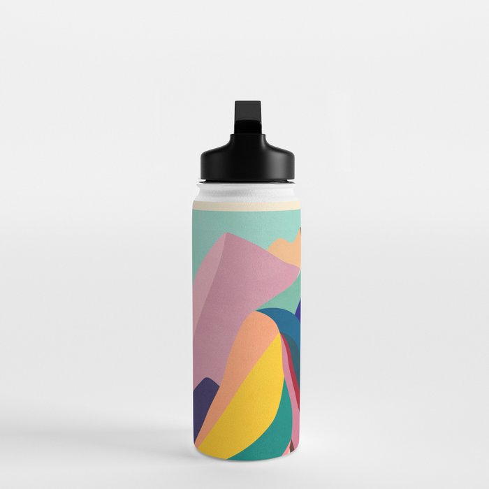 Rainbow mountains Water Bottle Gallery Image 3