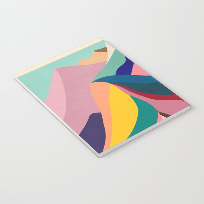 Rainbow mountains Notebook Gallery Image 3