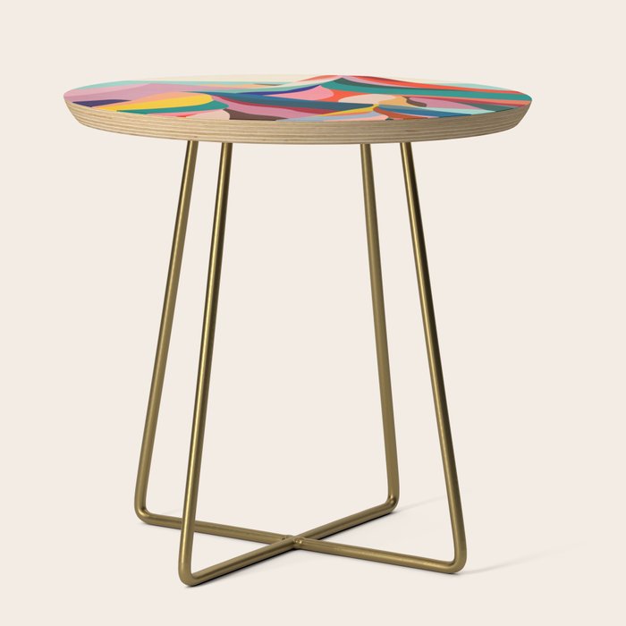 Rainbow mountains Side Table Gallery Image 1