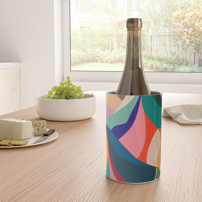 Rainbow mountains Wine Chiller Gallery Image 4
