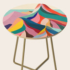 Rainbow mountains Side Table Gallery Image 2