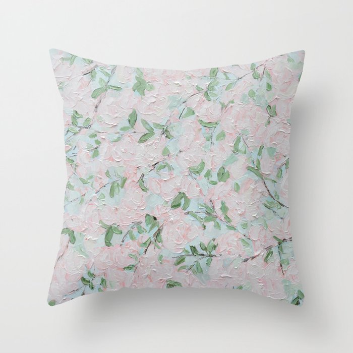 April Blooms Throw Pillow Gallery Image 6