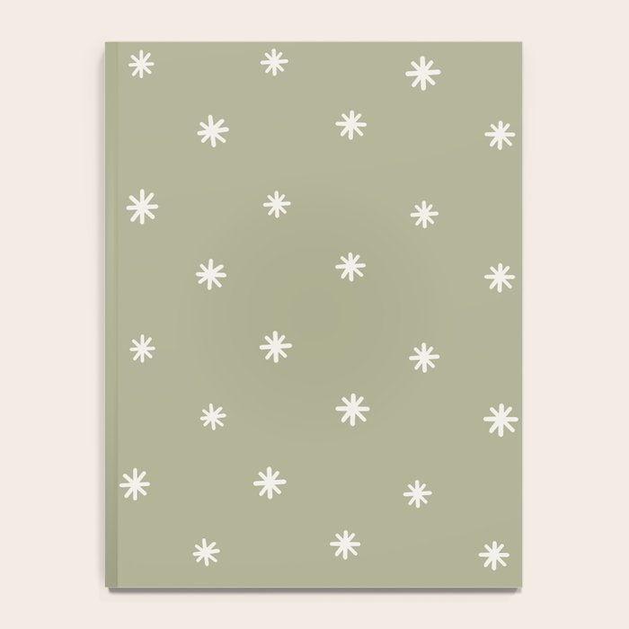 Sparkles Sage Green Notebook Gallery Image 4