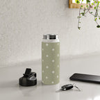 Sparkles Sage Green Water Bottle Gallery Image 4