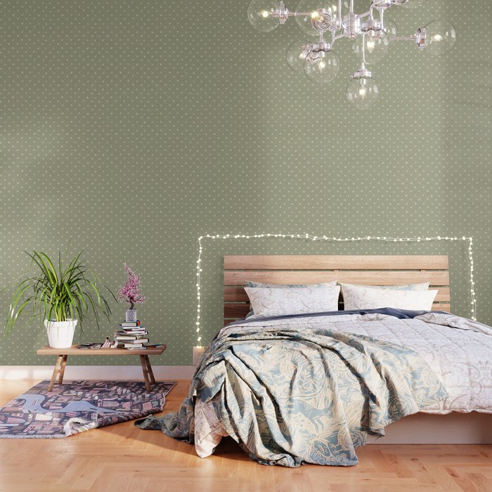 Sparkles Sage Green Wallpaper Gallery Image 3