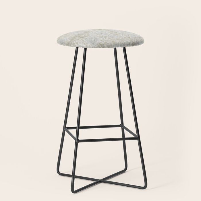 William Morris Pure Honeysuckle Linen Stool Gallery Image 1