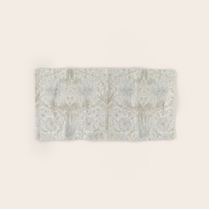 William Morris Pure Honeysuckle Linen Bath Towel Gallery Image 1