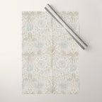 William Morris Pure Honeysuckle Linen Wrapping Paper Gallery Image 1