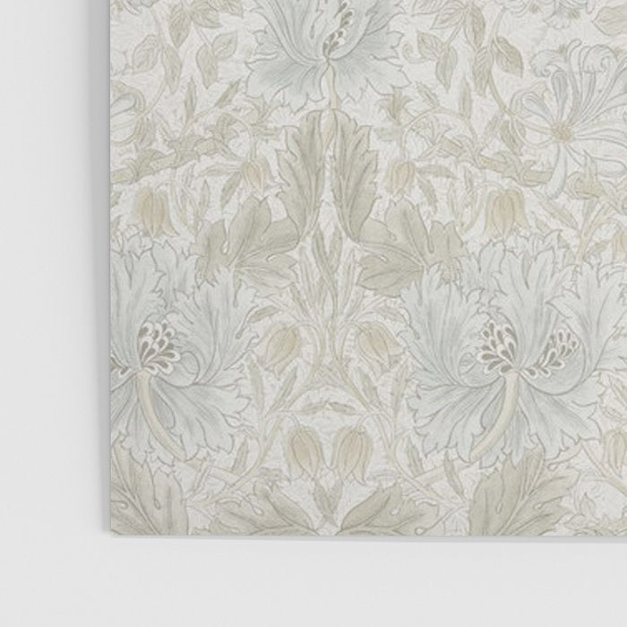 William Morris Pure Honeysuckle Linen Poster Gallery Image 3