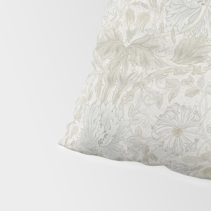 William Morris Pure Honeysuckle Linen Pillow Sham Gallery Image 4
