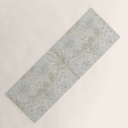William Morris Pure Honeysuckle Linen Yoga Mat Gallery Image 1