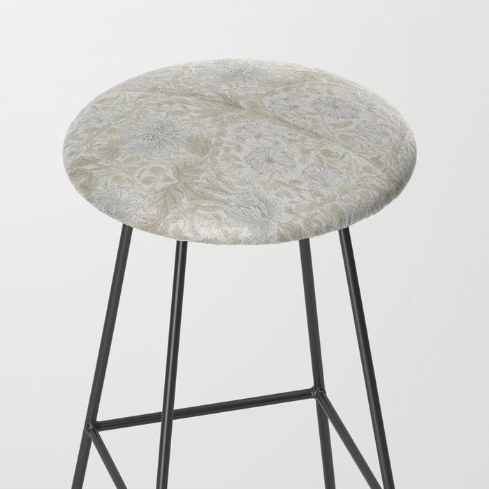 William Morris Pure Honeysuckle Linen Stool Gallery Image 2
