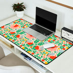 Whimsical Floral - colorful garden  Desk Mat Gallery Image 2