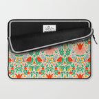 Whimsical Floral - colorful garden  Laptop Sleeve Gallery Image 2