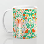 Whimsical Floral - colorful garden  Coffee Mug Gallery Image 3