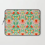 Whimsical Floral - colorful garden  Laptop Sleeve Gallery Image 1